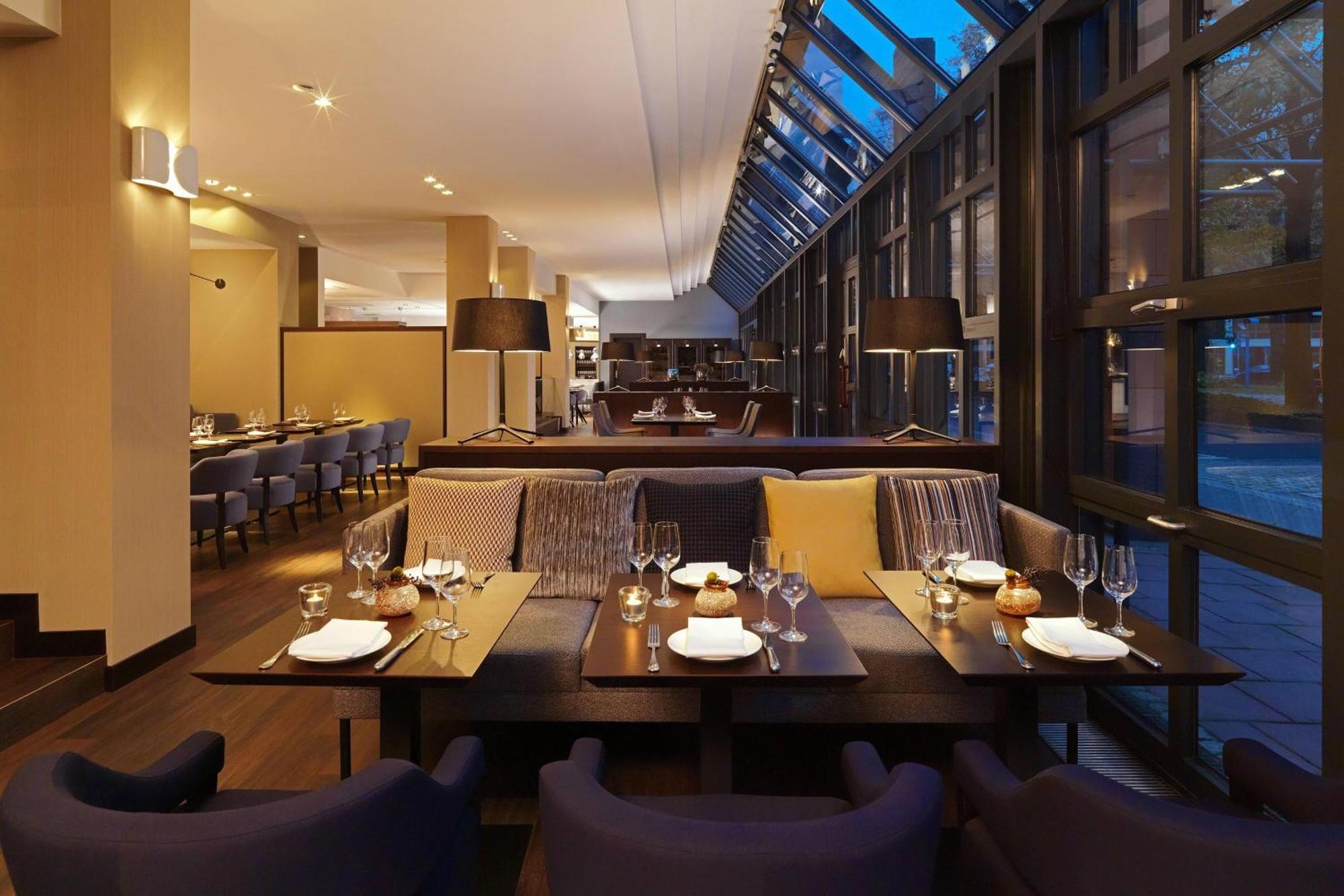 פרנקפורט Le Meridien Frankfurt מראה חיצוני תמונה Restaurant
