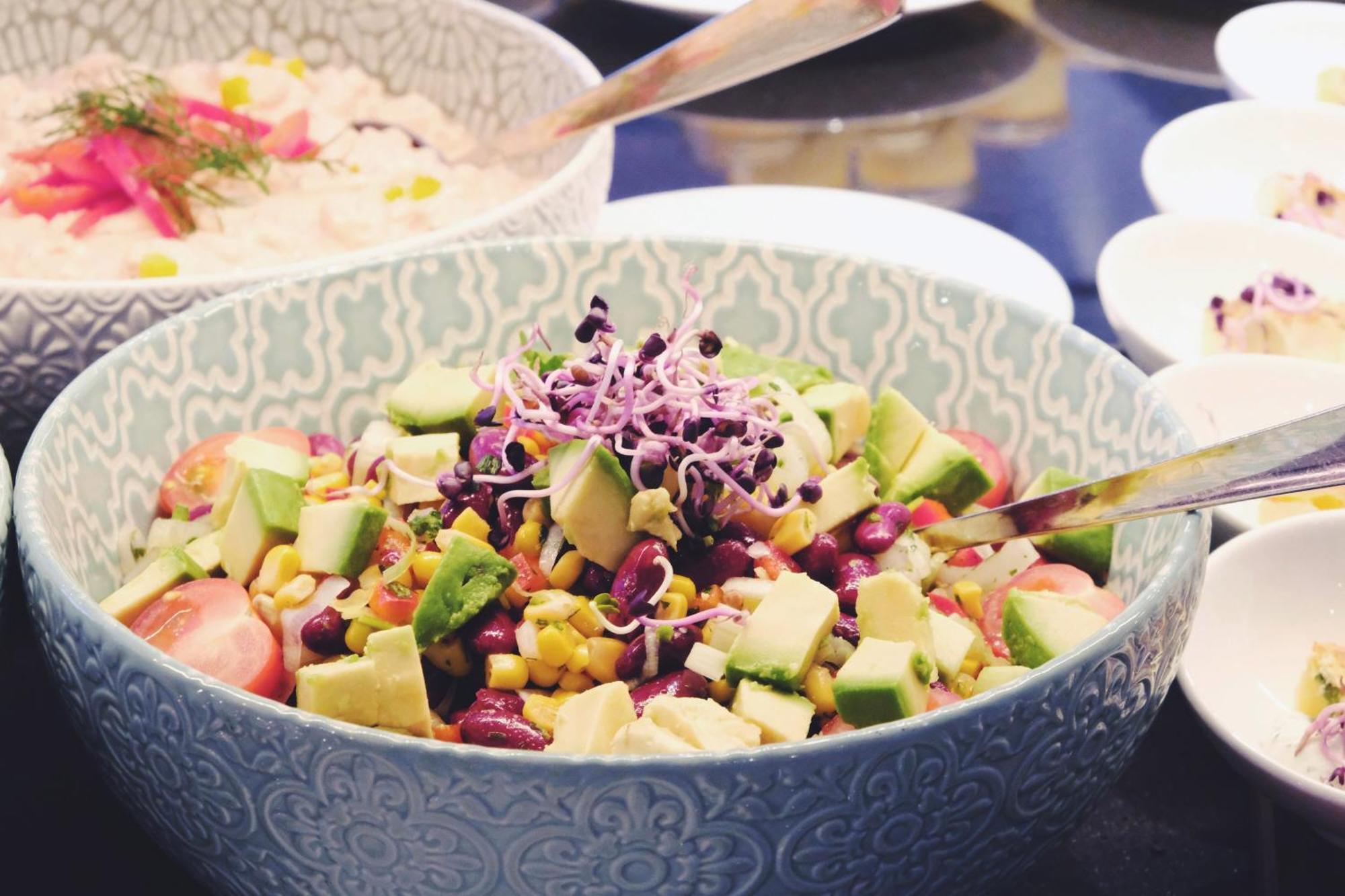 פרנקפורט Le Meridien Frankfurt מראה חיצוני תמונה A salad with sprouted red lentils