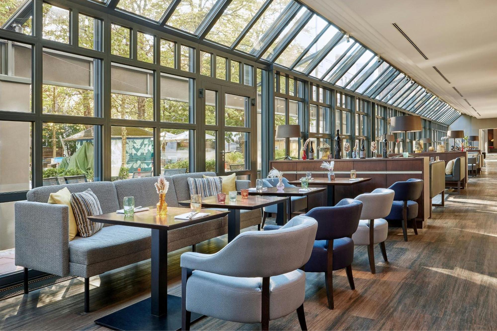 פרנקפורט Le Meridien Frankfurt מראה חיצוני תמונה The restaurant