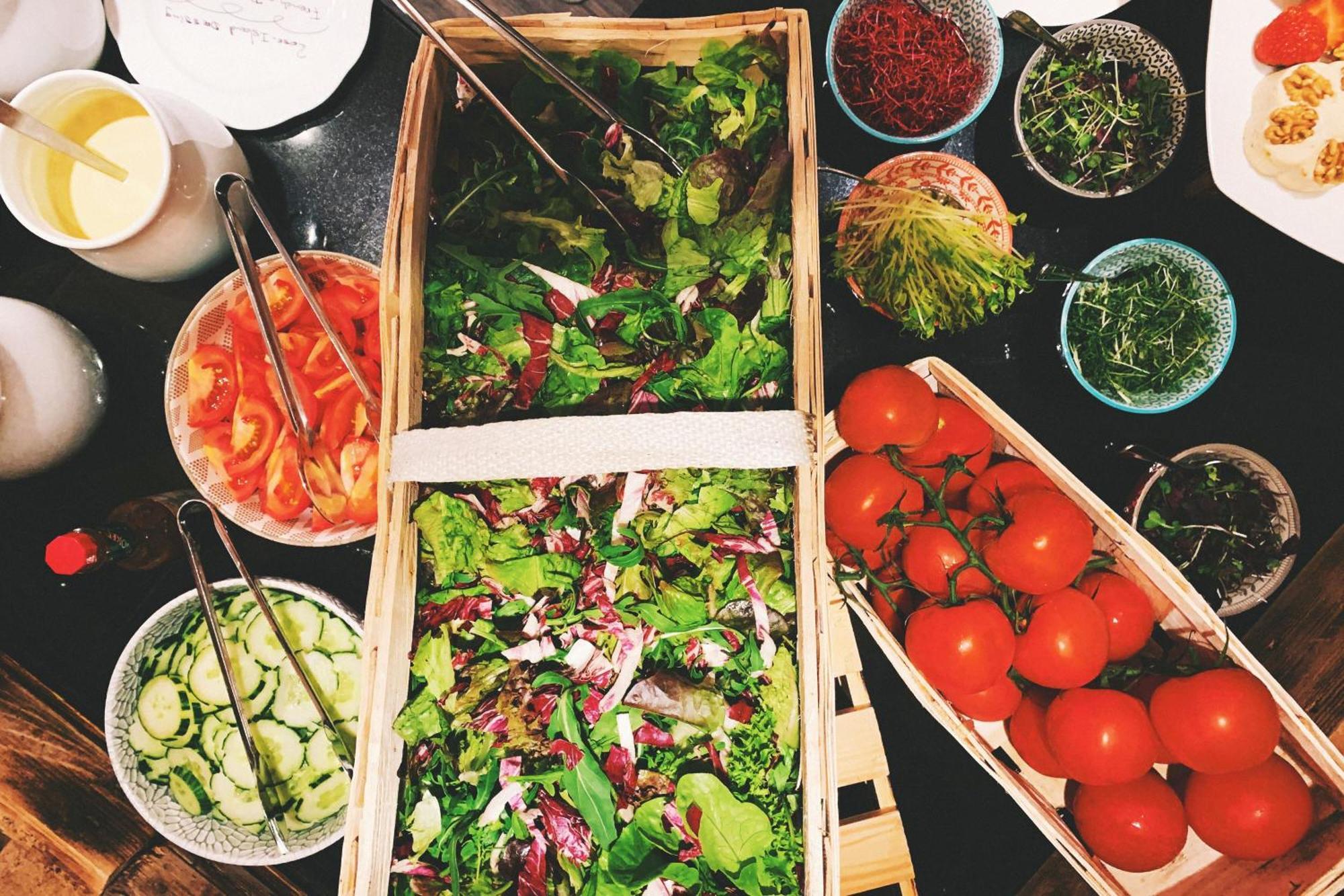 פרנקפורט Le Meridien Frankfurt מראה חיצוני תמונה A salad bar