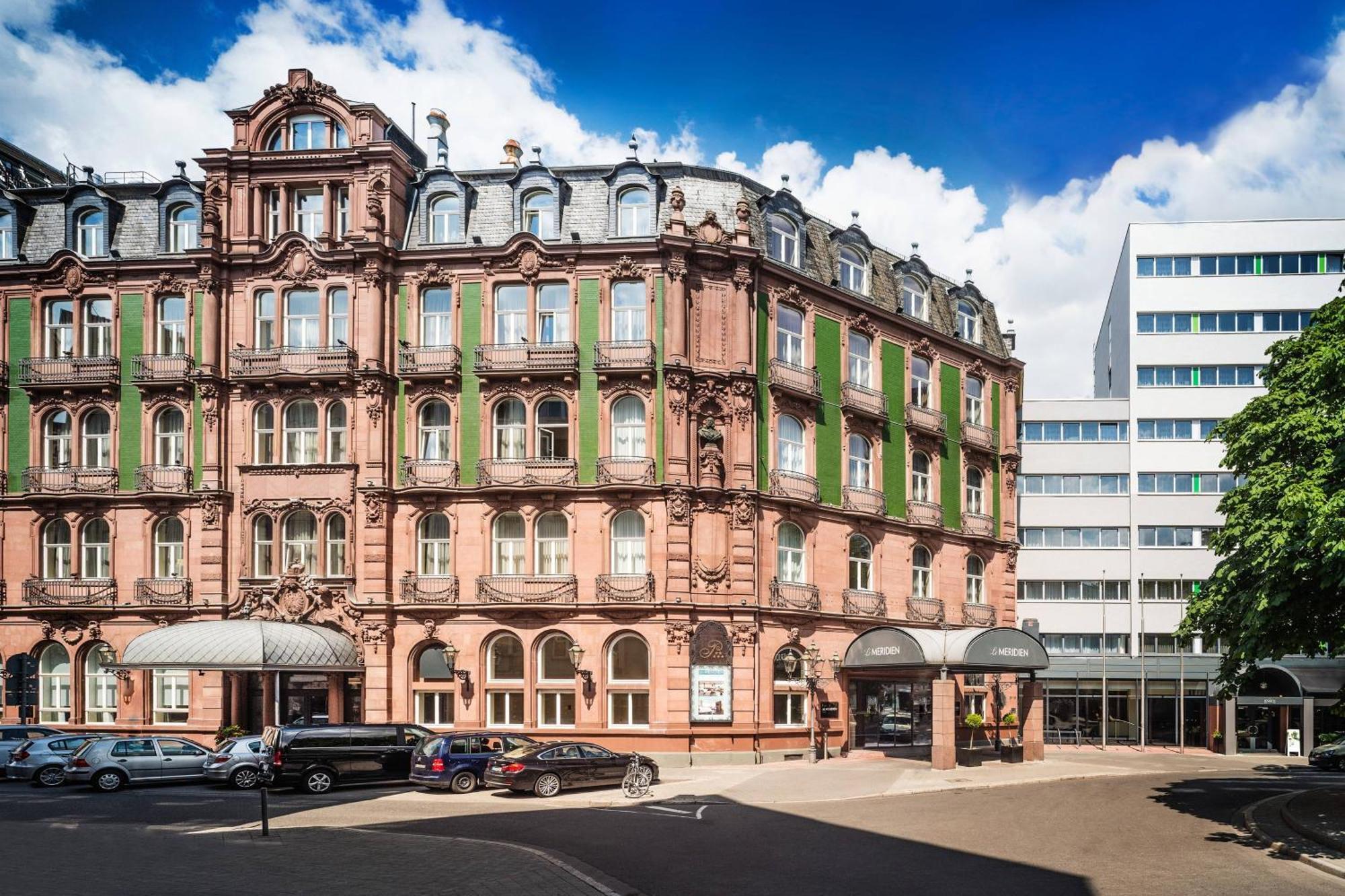 פרנקפורט Le Meridien Frankfurt מראה חיצוני תמונה The Hotel's main entrance
